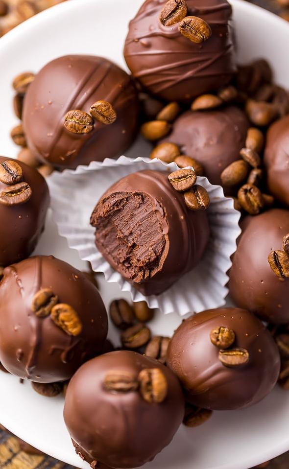  These irresistible, melt-in-your-mouth truffles are a match made in heaven for all coffee lovers out there