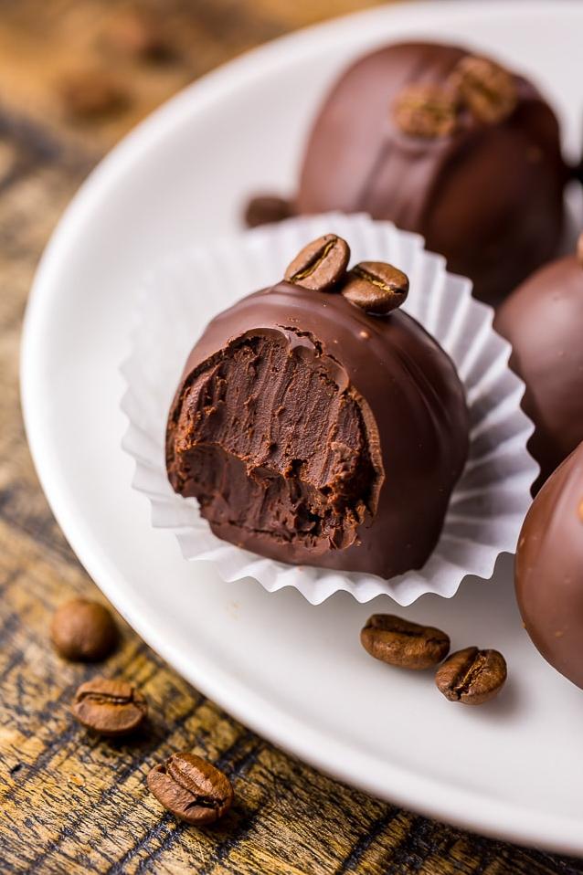  These truffles are perfect for satisfying your coffee and chocolate cravings at once