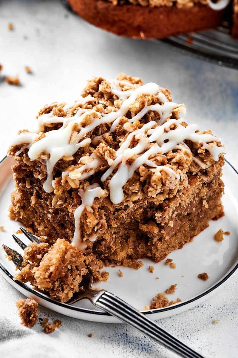 This almond coffee cake is a match made in heaven with your morning cup of joe!