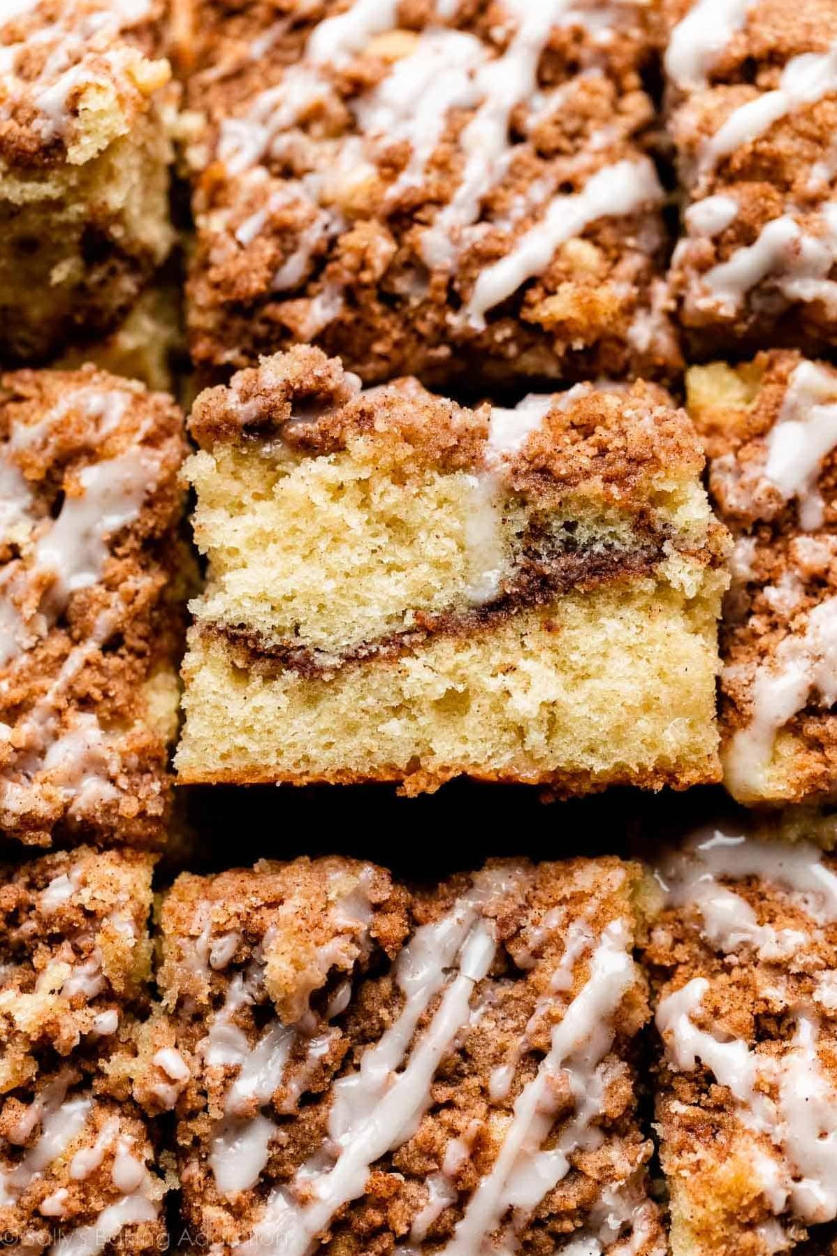  This cake is perfect for breakfast, brunch, or a mid-day snack
