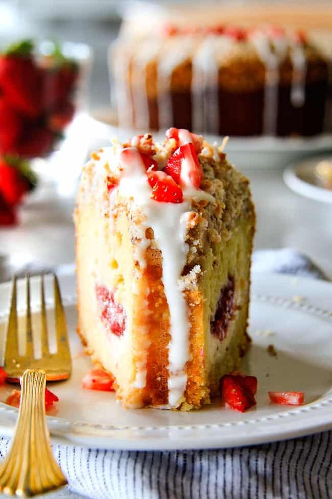  This cake is the perfect balance of sweet and sour