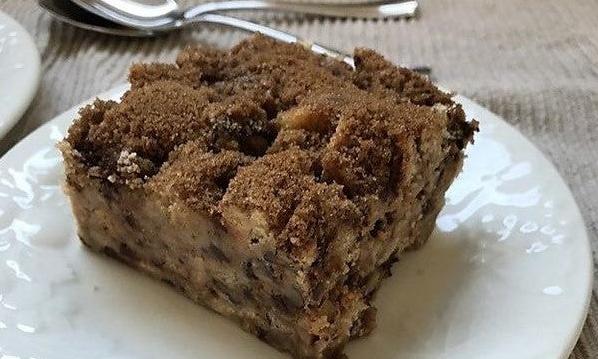  This coffee cake is a perfect match for a cozy Sunday morning.