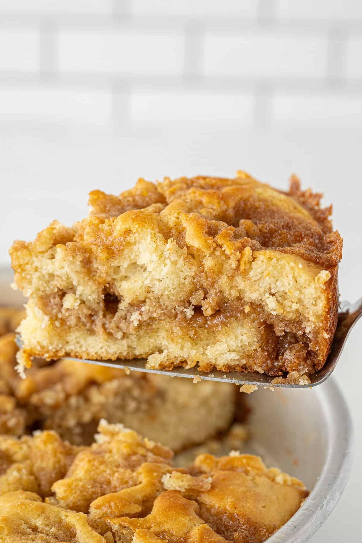  This coffee cake is the perfect dish to serve for brunch or afternoon tea with friends.