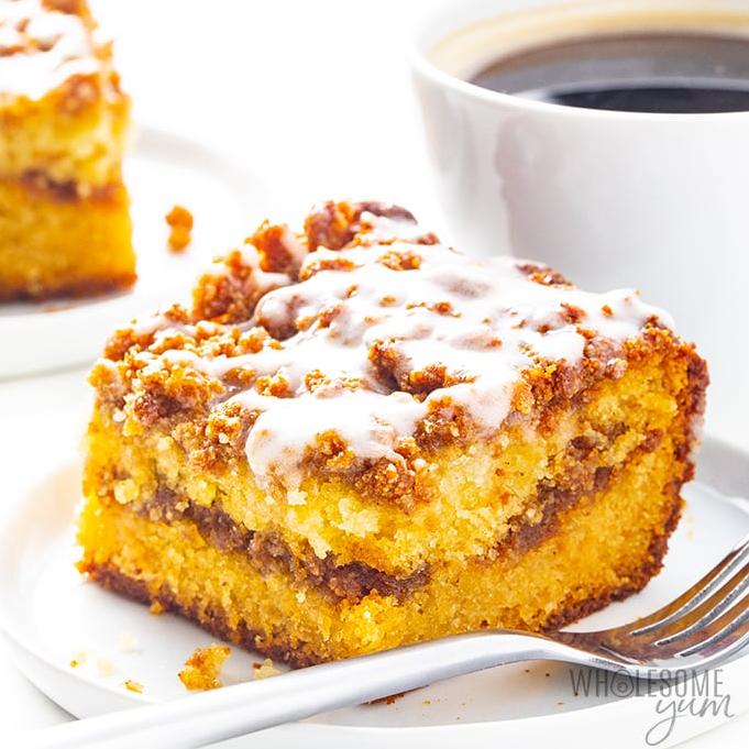  This coffee cake is the perfect snack for any time of the day.