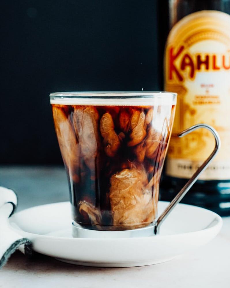  This coffee-Kahlua punch is like a warm hug in a mug.