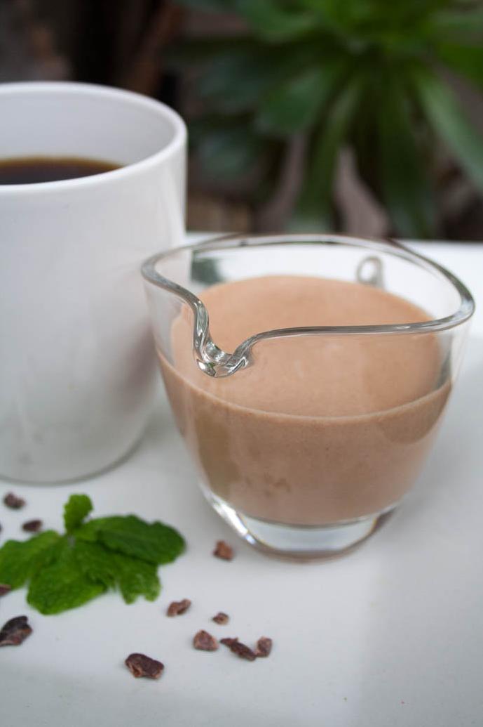  This creamy and decadent mocha mint creamer adds the perfect touch of sweetness to your coffee.