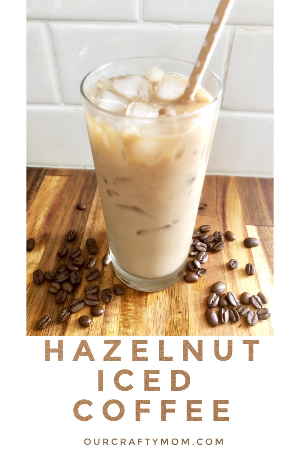  This creamy and smooth iced hazelnut coffee cooler will be your new go-to drink.