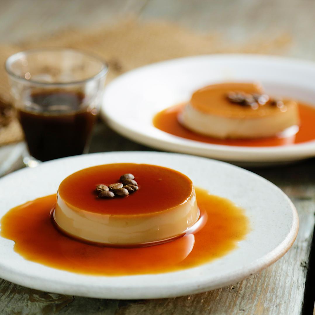  This dessert is too good to resist, with its classic flan texture and caramel infusion.