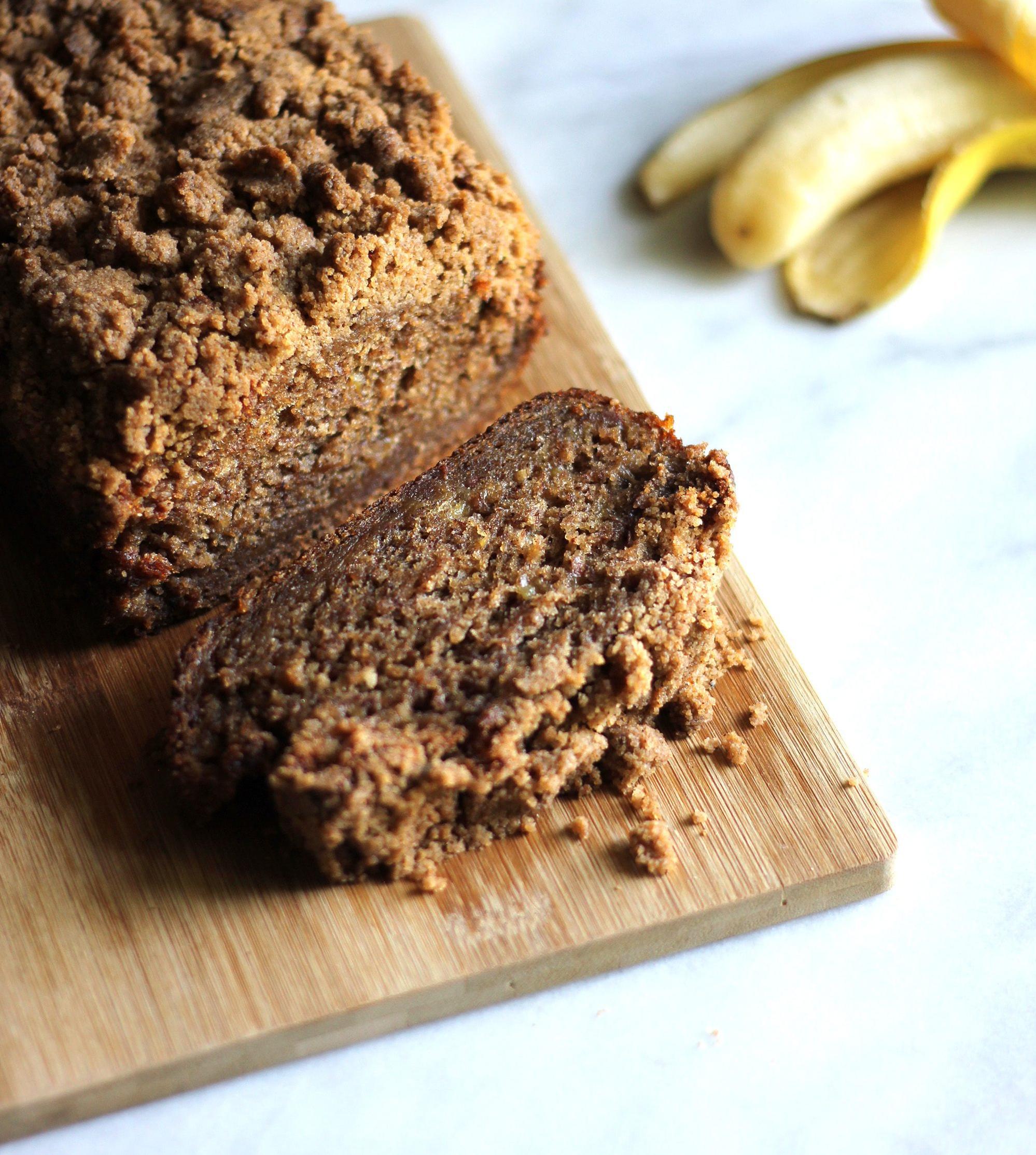  This eggless banana bread is coffee-licious!