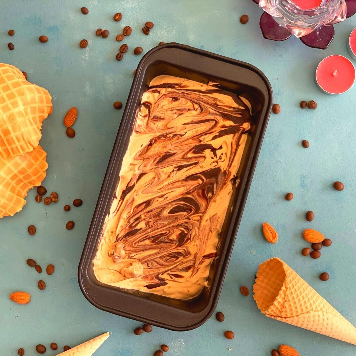  This ice cream recipe is perfect for coffee lovers who want a twist on traditional flavors.