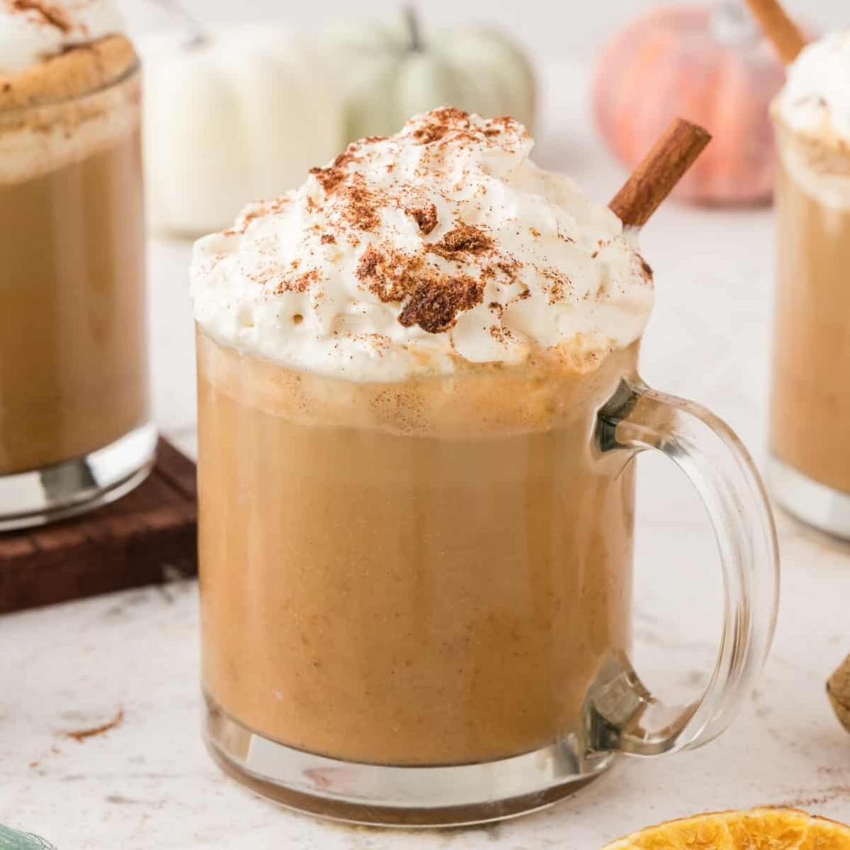  This latte is the perfect way to start any autumn morning.