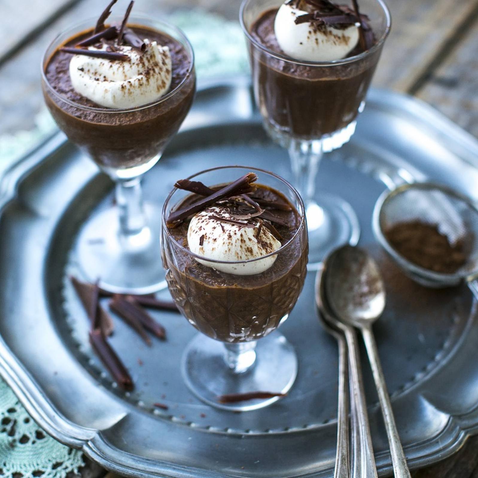  This mousse tastes as heavenly as it looks.