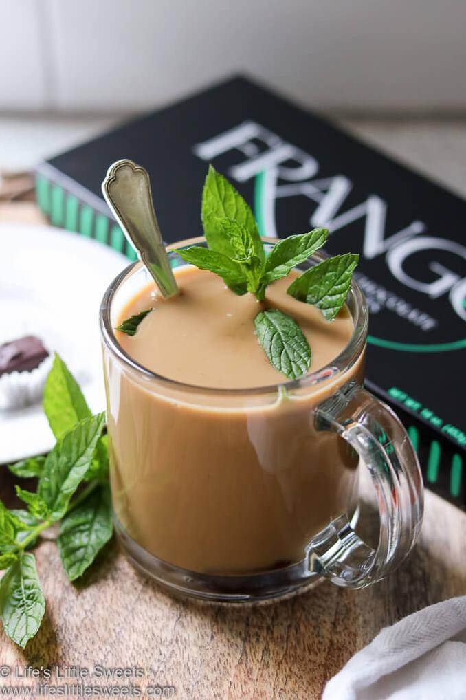  This refreshing blend of mint and chocolate will tantalize your taste buds. 🍃🍫