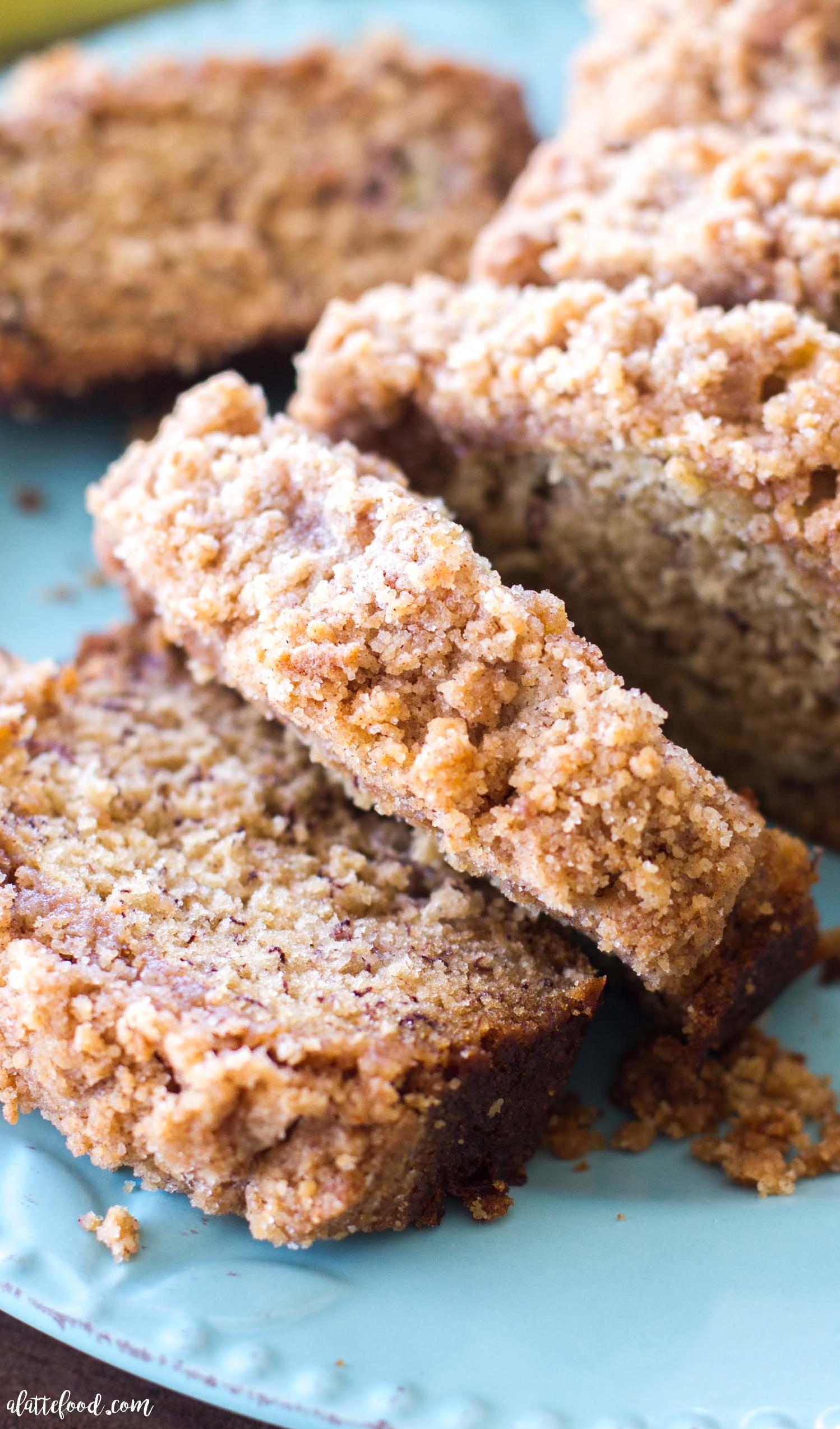  This tempting banana coffee cake is the perfect excuse for a mid-day indulgence.
