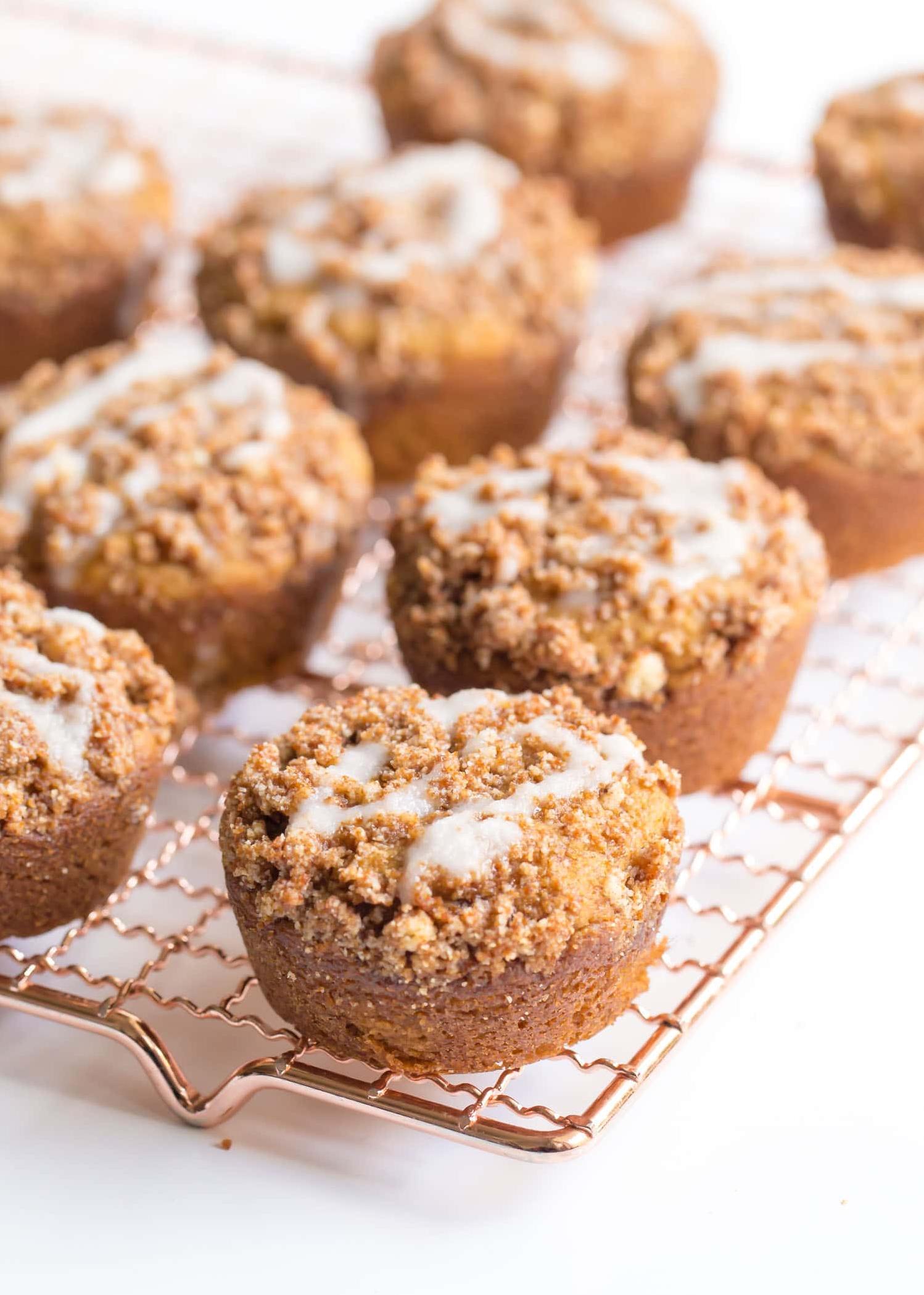  Topped with a hot cup of coffee, these muffins are the perfect start to your day.