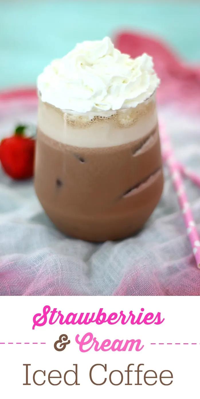  Treat yourself to a taste of nostalgia with Strawberry Shortcake Iced Coffee