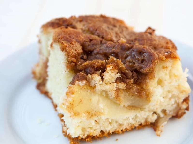  Treat yourself to a warm slice of cinnamon-y goodness.