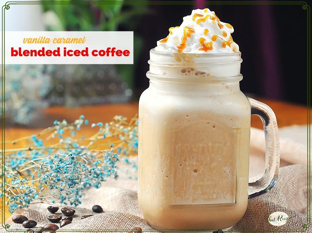 Indulge in a Creamy Vanilla Blended Coffee Today