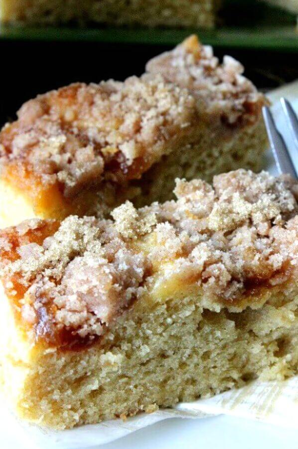 Delicious Vegan Apple Coffee Cake Recipe!