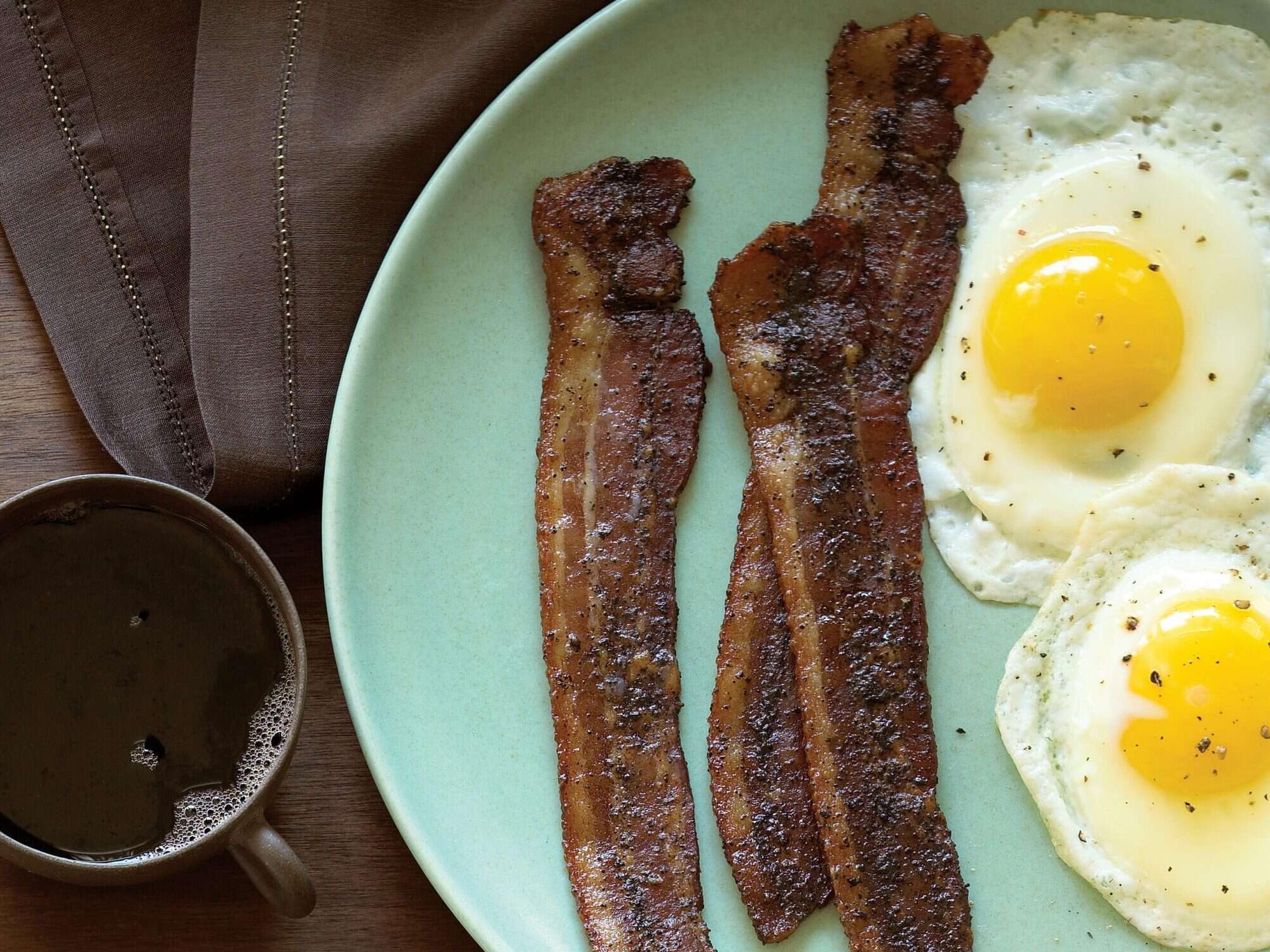 Wake up Bacon With Coffee and Brown Sugar