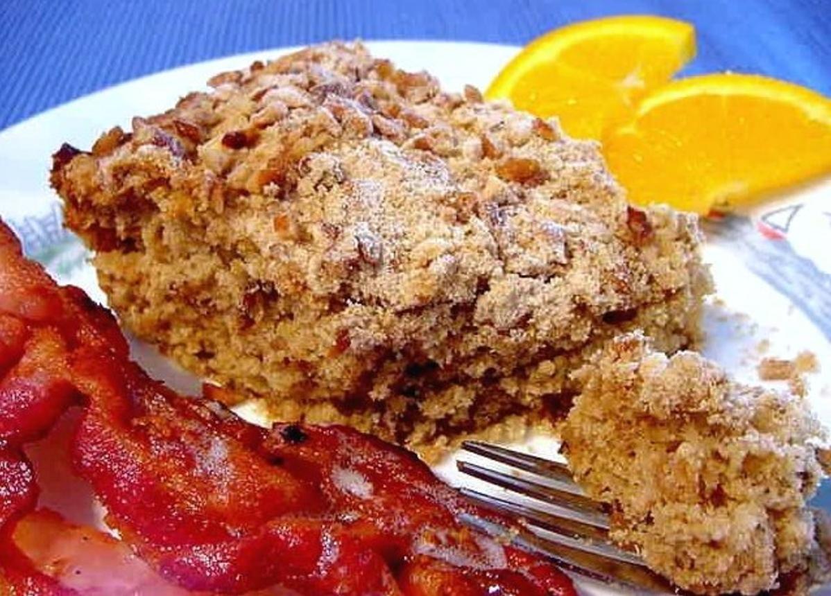  Wake up your taste buds with this sweet & sour cowboy coffee cake!