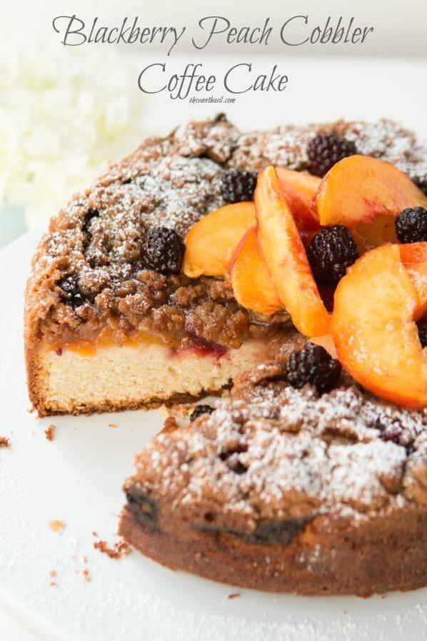  When life gives you fruit, make Blackberry-Peach Coffee Cake.