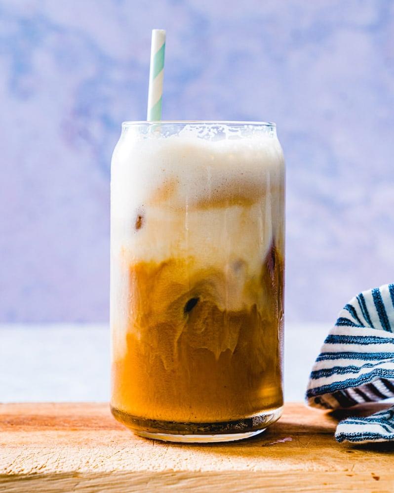  Whether you need a midday boost or want to indulge in a sweet treat, our Iced Espresso Latte has got you covered.