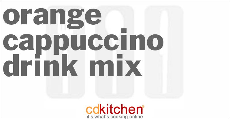  Whip up some sunshine with our Orange Cappuccino Instant Coffee Mix!