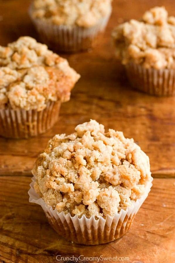  Who needs a slice of coffee cake when you can have a whole muffin?
