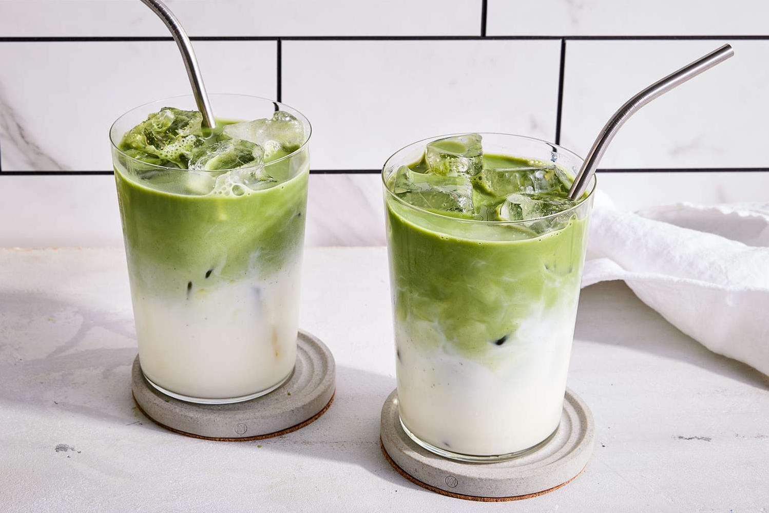  Who needs ice cream when you can have an Iced Matcha Latte?