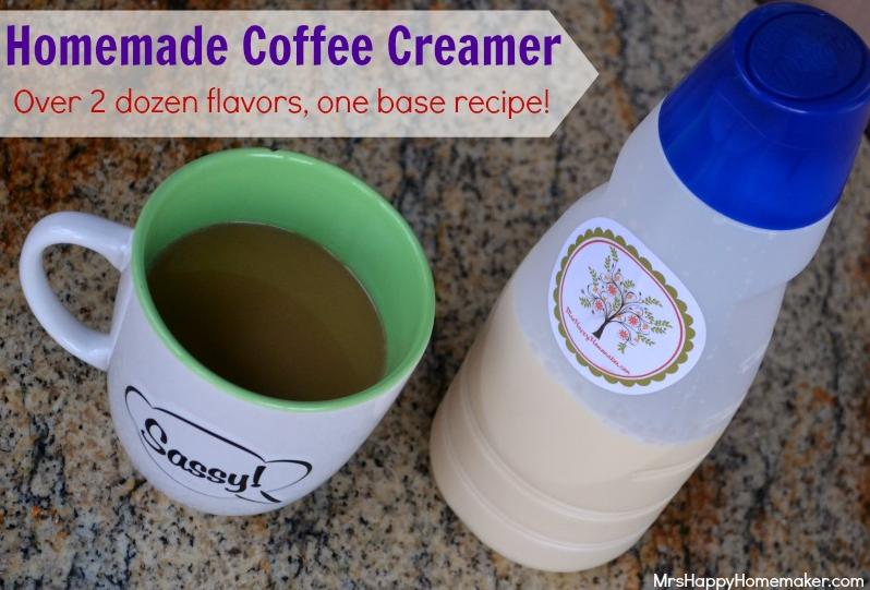  Who needs store-bought creamers when you can create your own with simple ingredients?