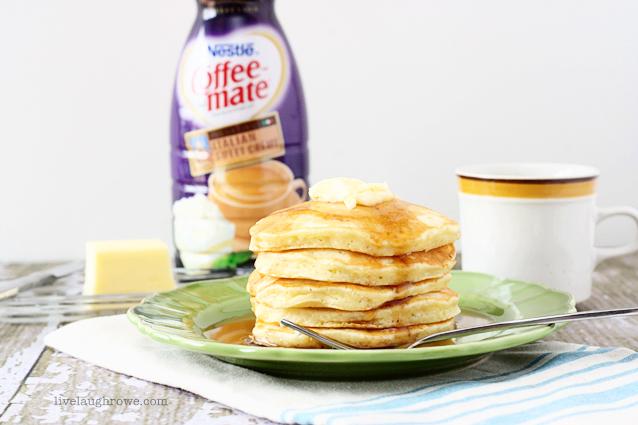  Who said coffee was just for drinking? These flavorful pancakes will make your taste buds sing 🎶🤤