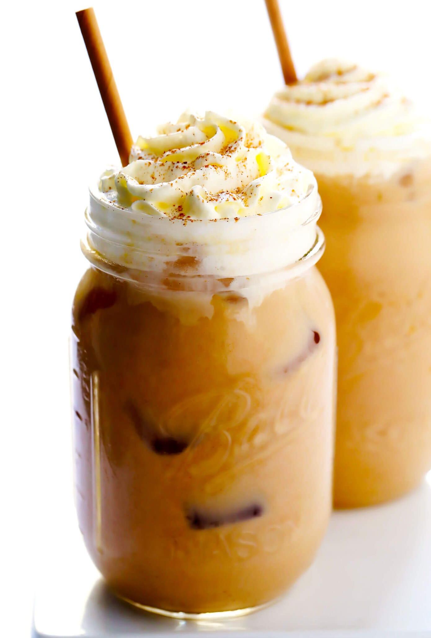  Who says iced coffee is only for summers?