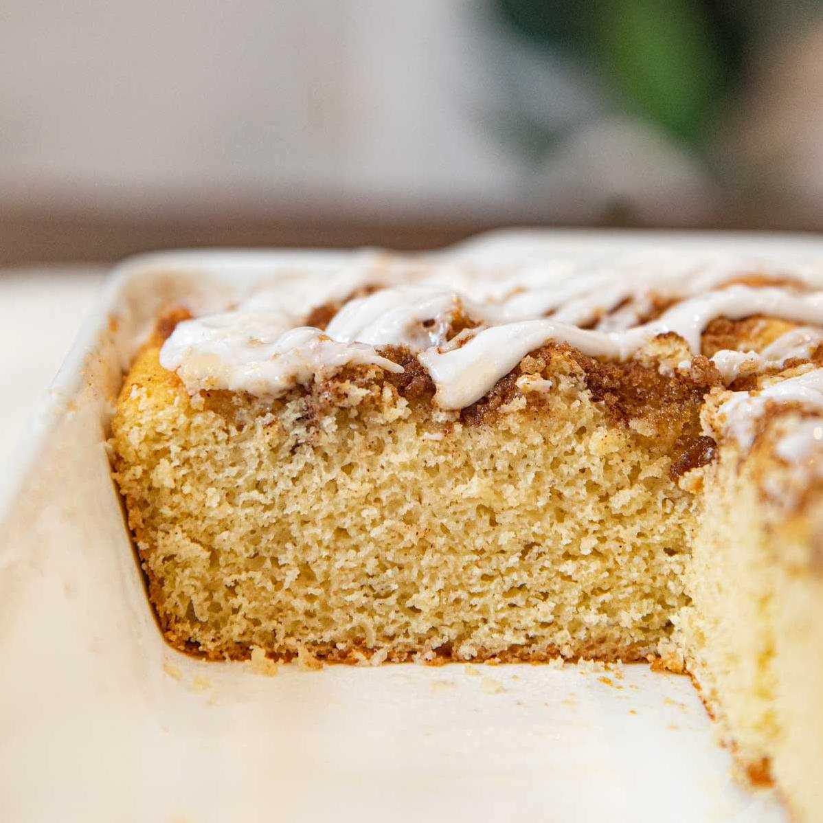  Who says you can't have your cake and eat it too? Try this low-fat coffee cake!