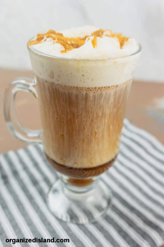  Who says you need alcohol to enjoy a good cup of coffee? Try this Non-alcoholic Hot Buttered Rum Coffee.