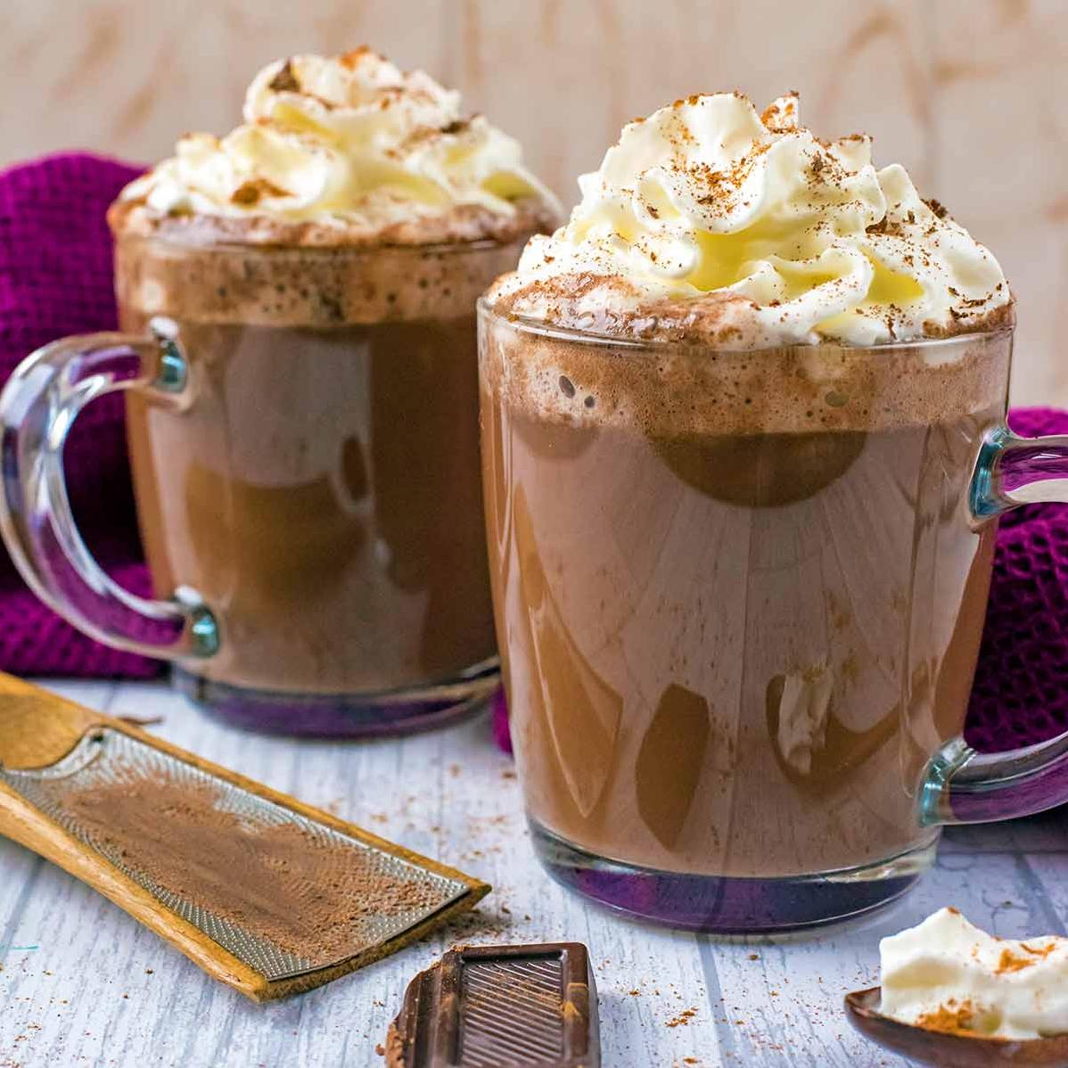  Why settle for just coffee or hot chocolate when you can have both?