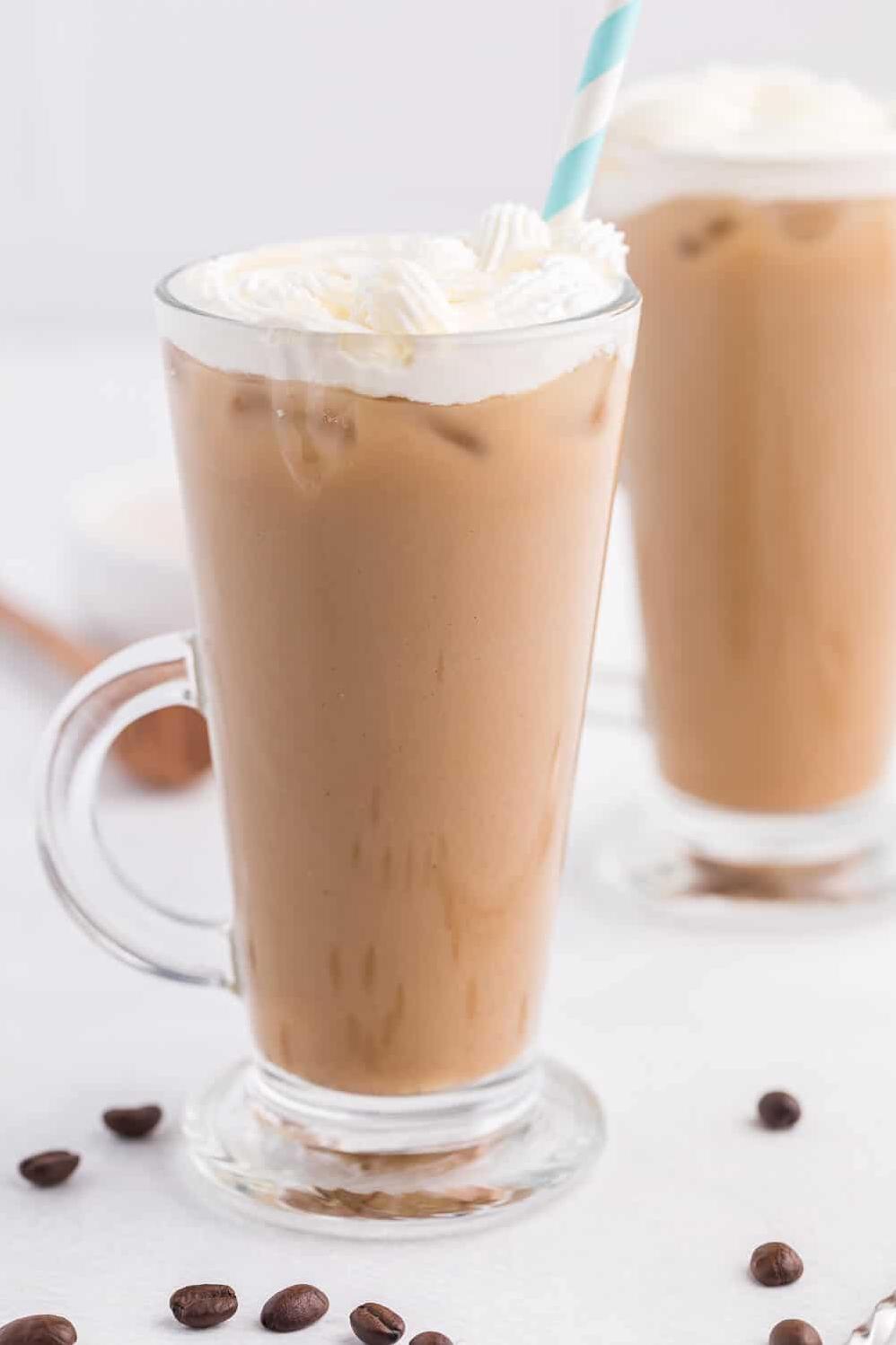  With a perfect balance of coffee and almond milk, this drink is a real treat.