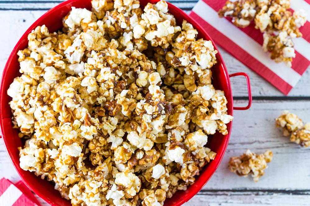  With just a few ingredients and some popcorn kernels, you can create this tasty treat at home.