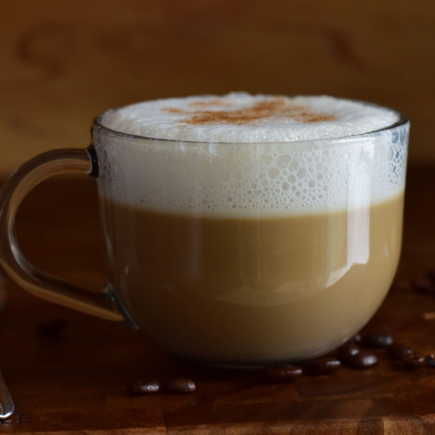  With this recipe, you'll be able to create lattes just like your favorite