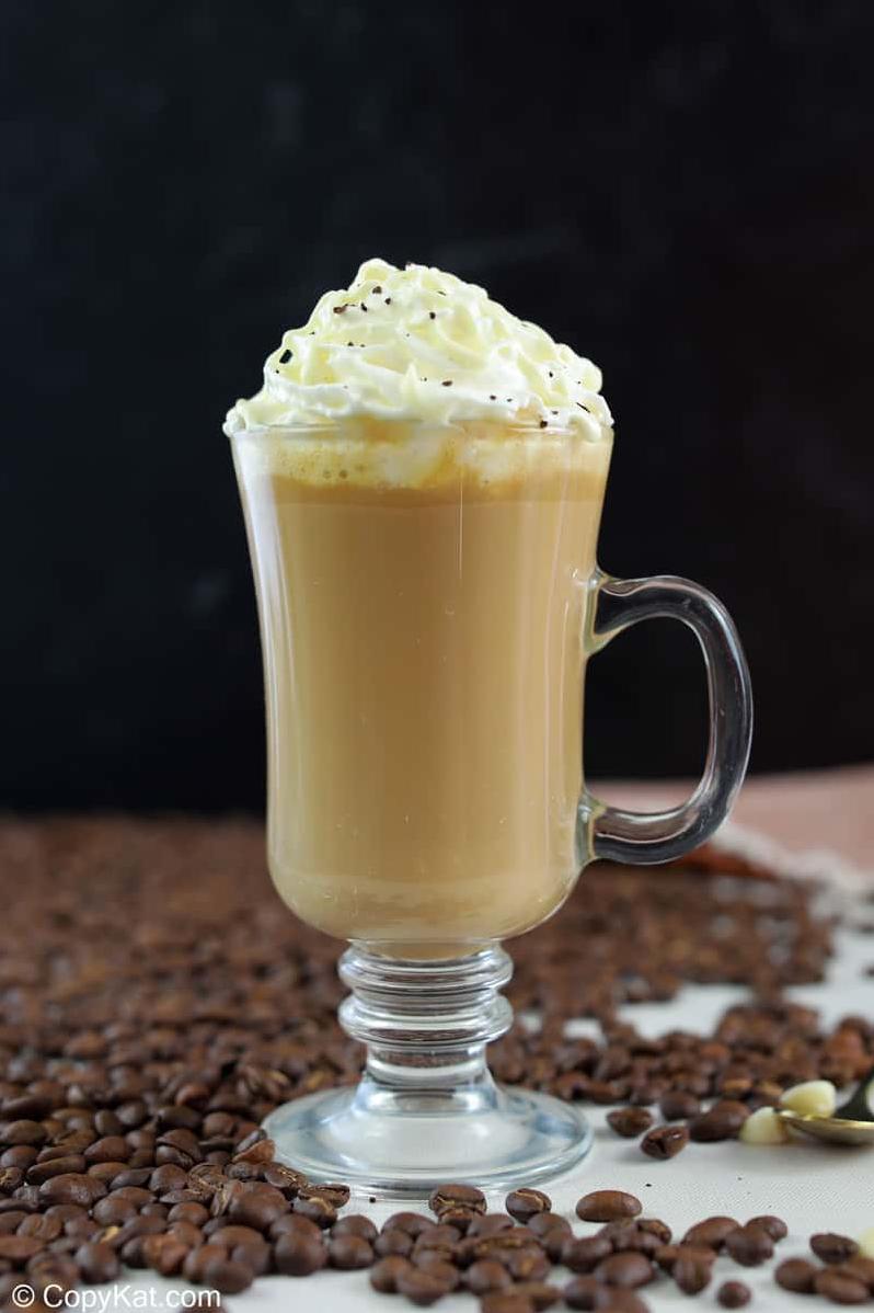  You won't be able to resist the aroma of espresso and the taste of white chocolate wrapped up in every sip.
