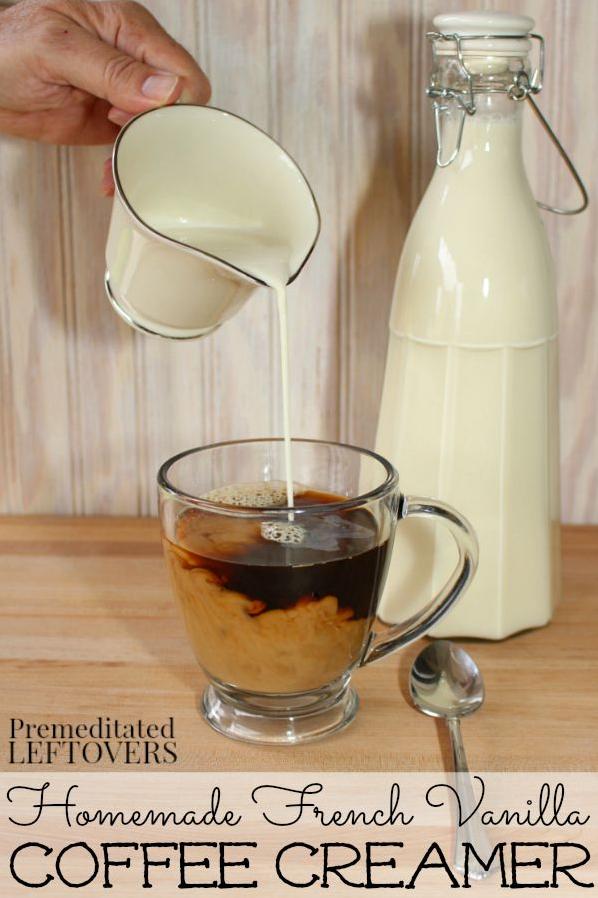  You'll savor every sip of your French Vanilla latte made with this homemade creamer.