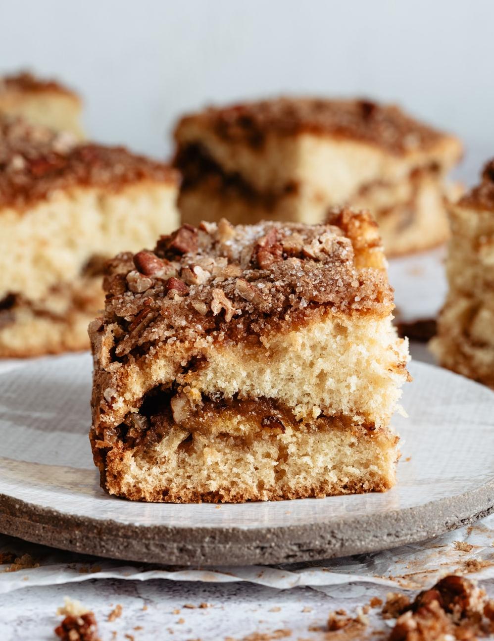  Your taste buds are in for a treat with this Cream Coffee Cake!