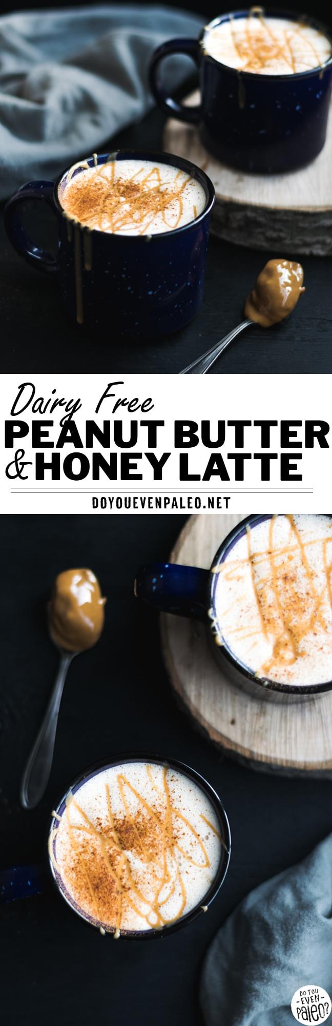  You're not dreaming, this Peanut Butter Honey Latte is real.